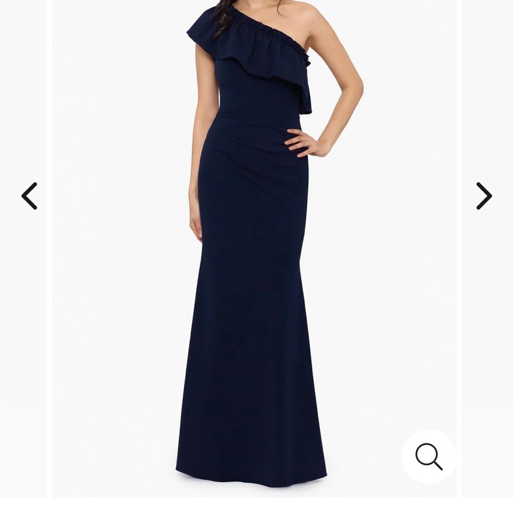 Ladies formal one shoulder dress